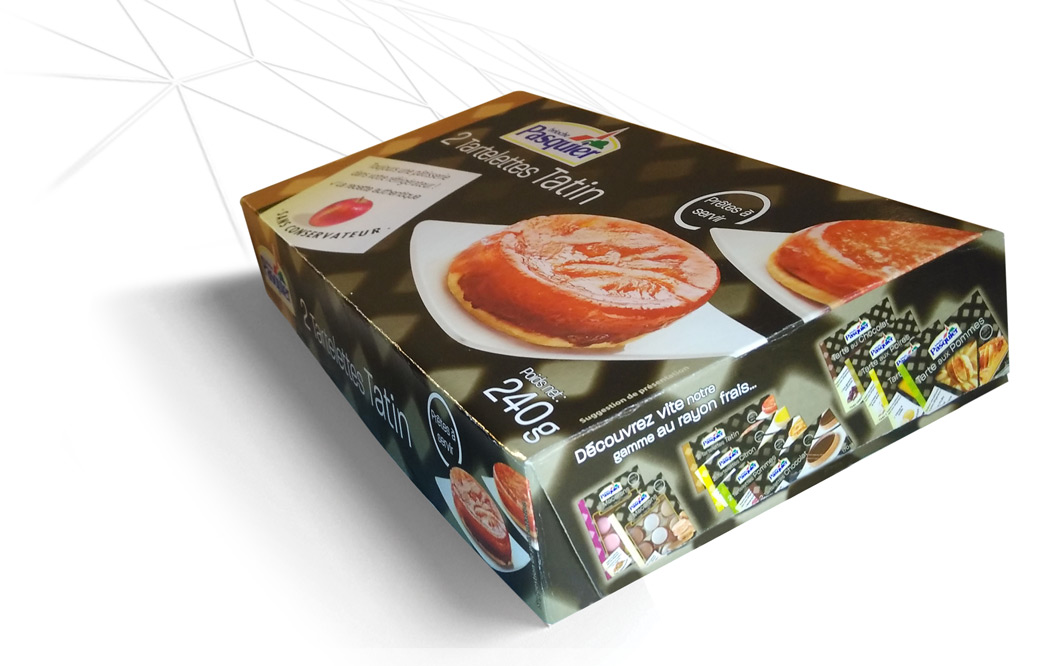 Focus gamme frais 4°C pack tartelettes tatin