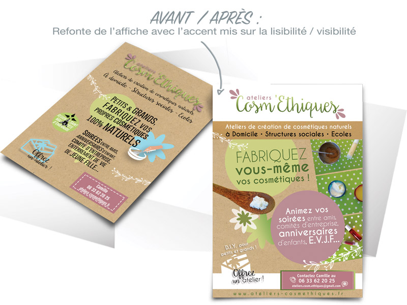 Nous vous conseillons pour la réalisation de vos documents print flyers affiches