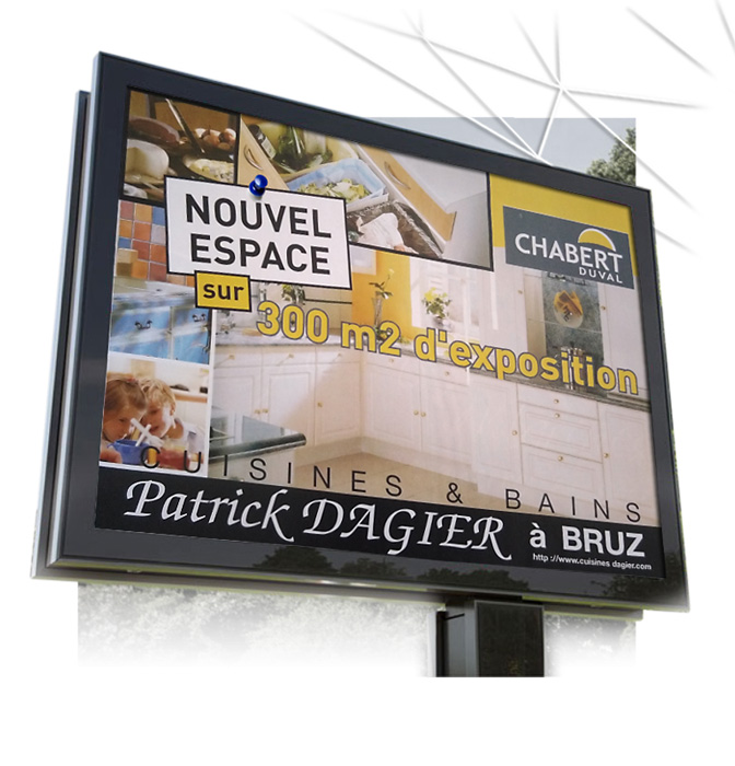 affichage 4m x 3m affiche archives Iconicité graphiste Manche