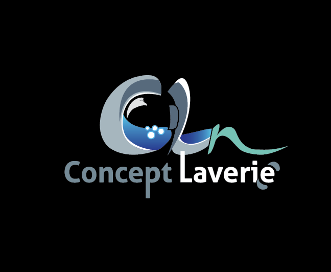 Identité visuelle CLN Concept Laverie : les déclinaisons logos